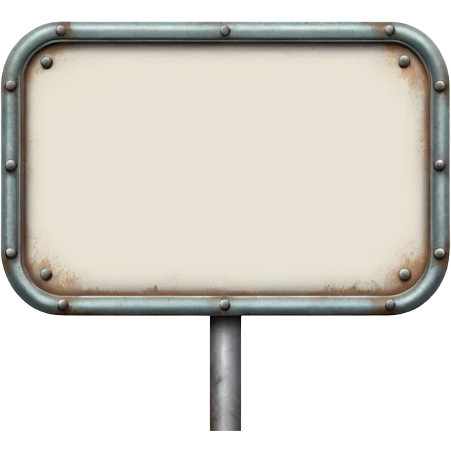 blank marqee sign emoji