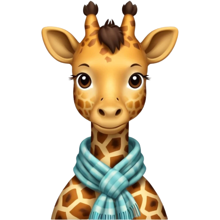 Giraffes with Scarves emoji