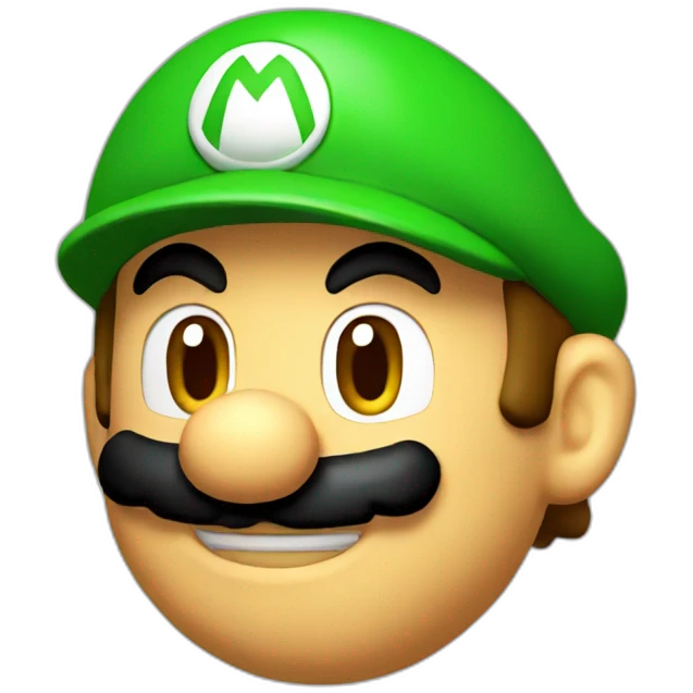Mario head emoji