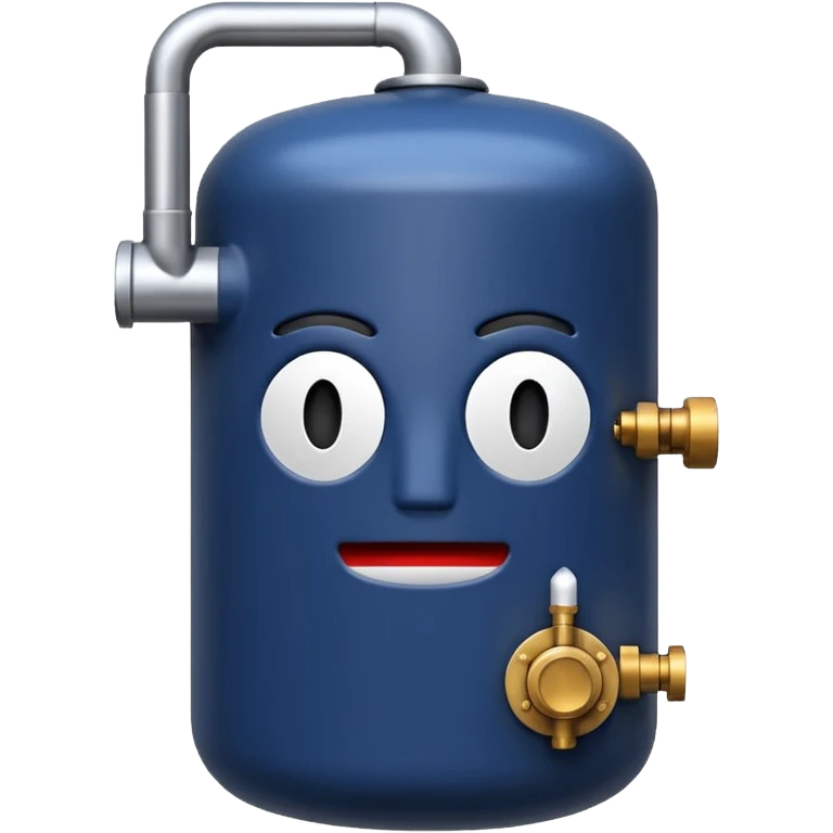 navy blue boiler emoji modern no face detailed emoji