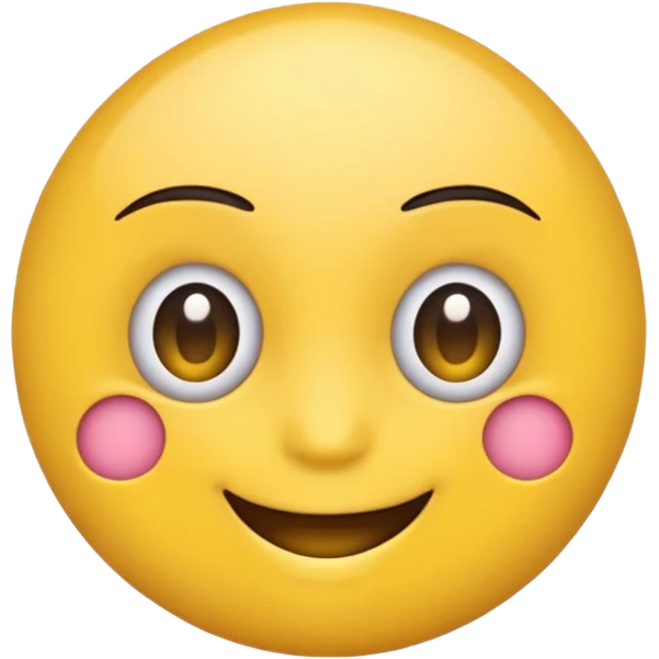 Emoji with lashes emoji