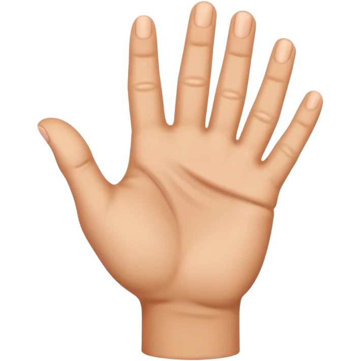 Drehende Hand  emoji