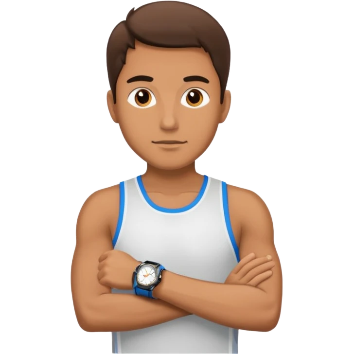 man with sport Watch emoji