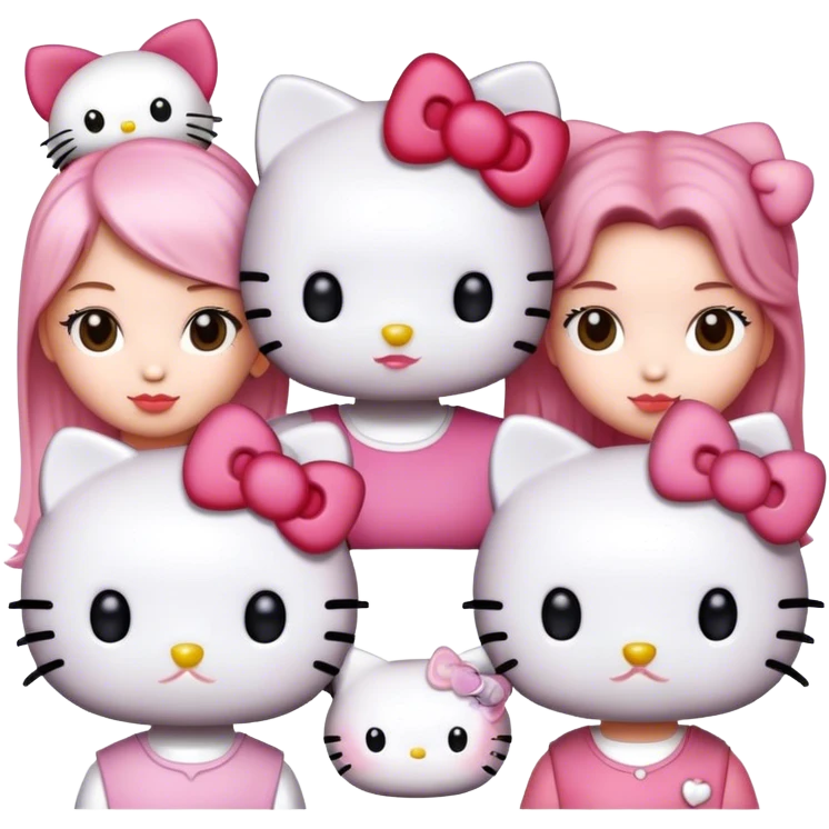 Hello kitty and friends  emoji