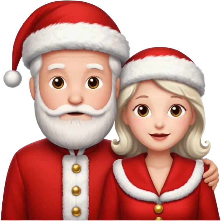 Mr. and Mrs. Clause emoji