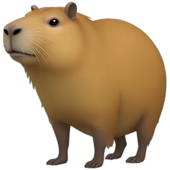 sick capybara emoji