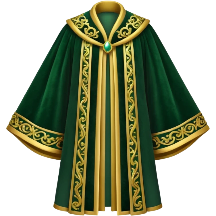 dark green Royal Robes emoji