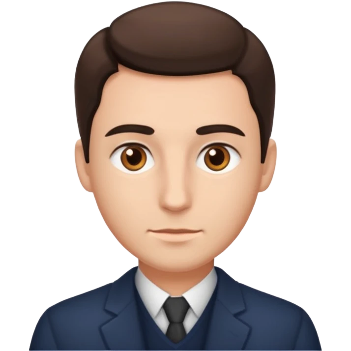 persona masculina con suerte enfocada en verse bien  emoji