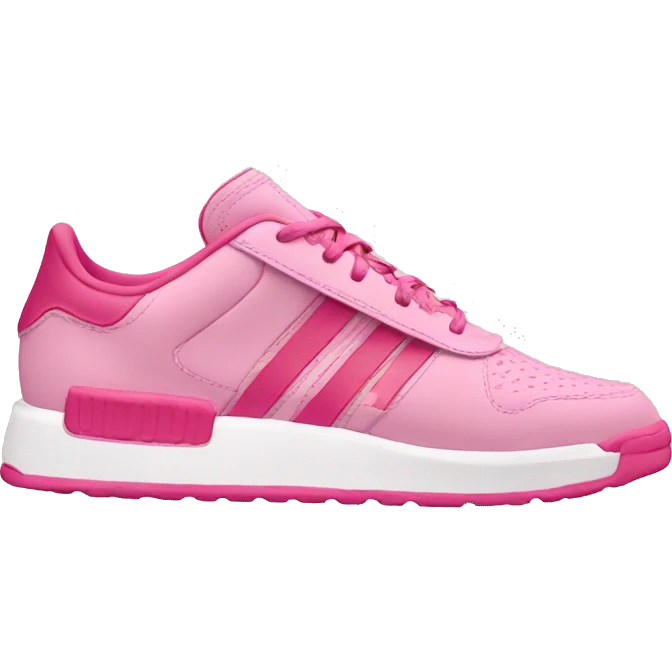 Adidas sneaker rosa emoji