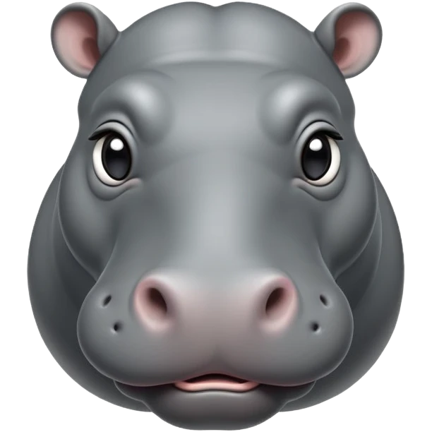 cinematic-noble-hippo-portrait-emoji,-poised-and-regal,-with-a-massive,-robust-build-and-a-smooth,-sleek-slate-gray-hide,-deep-set-soulful-eyes,-simplified-yet-sharp-and-sophisticated-features,-highly-detailed,-glowing-with-a-soft radiance emoji