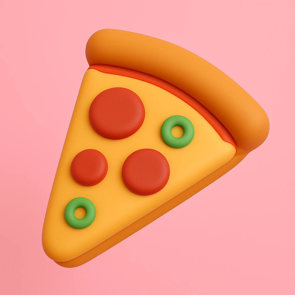 slice of pizza emoji