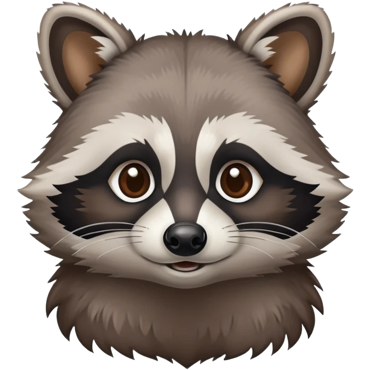 cute raccoon  emoji