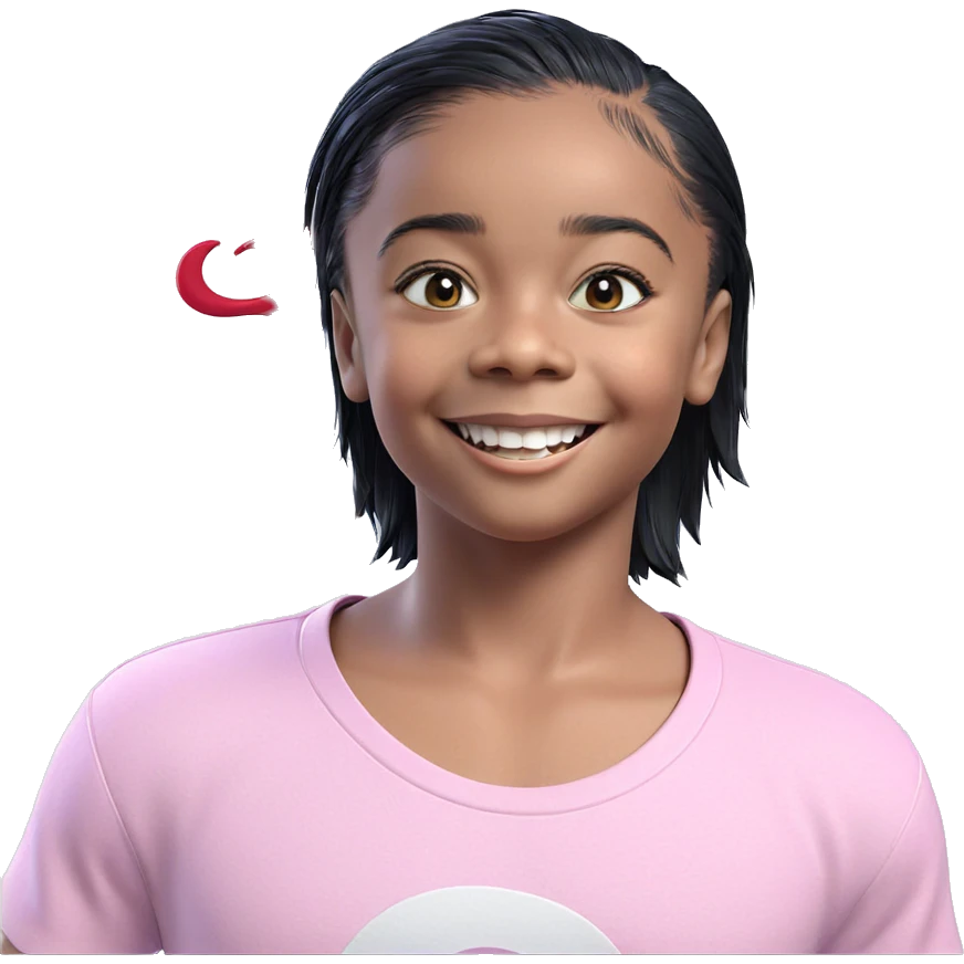 smiling boy with black hair emoji