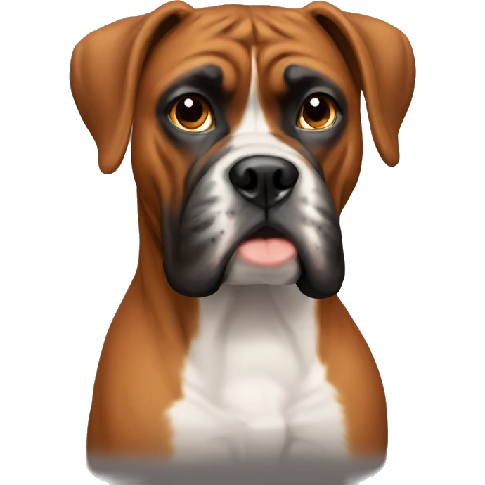 Boxer dog emoji