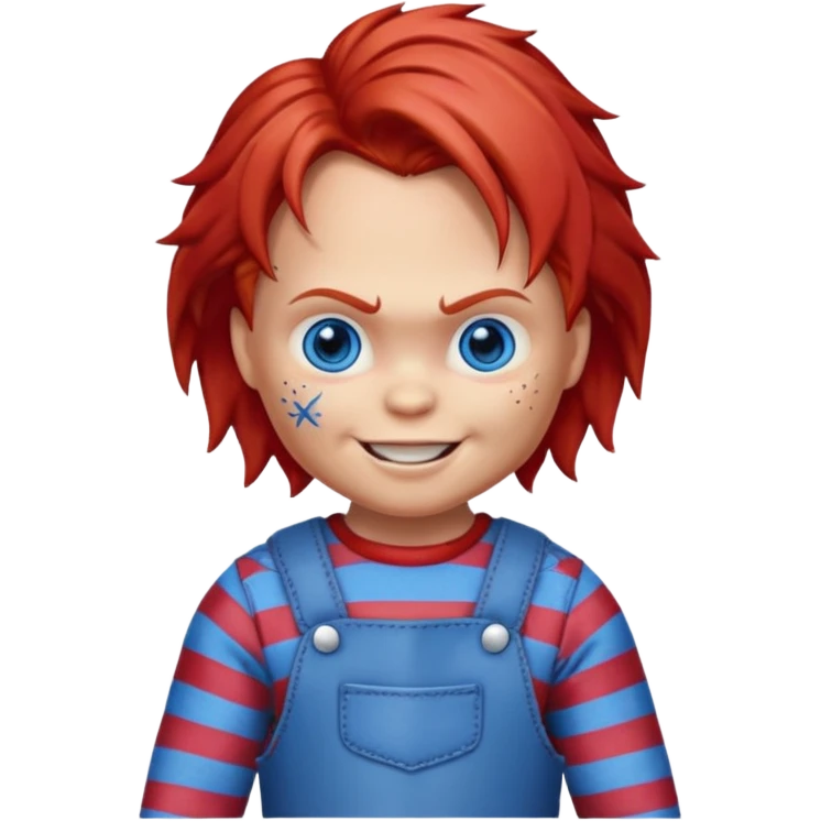 Un emojin de chuky emoji