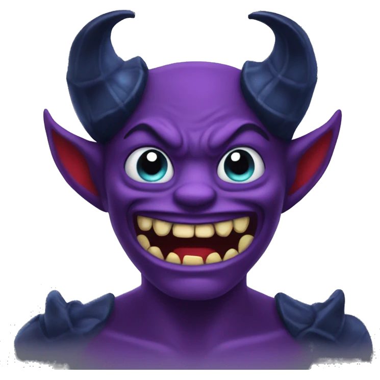 bluberry devil emoji