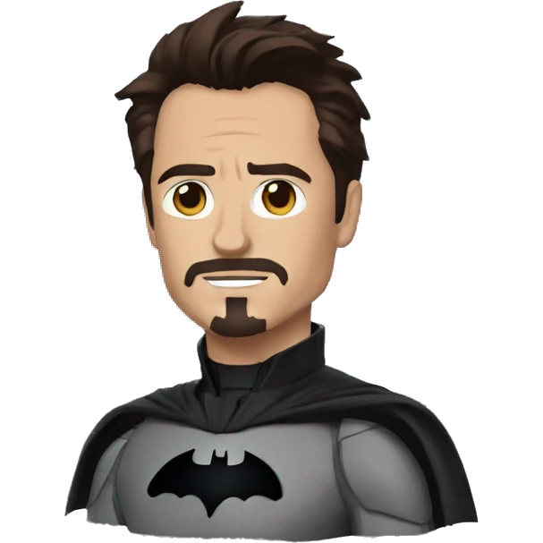 tony stark batman emoji
