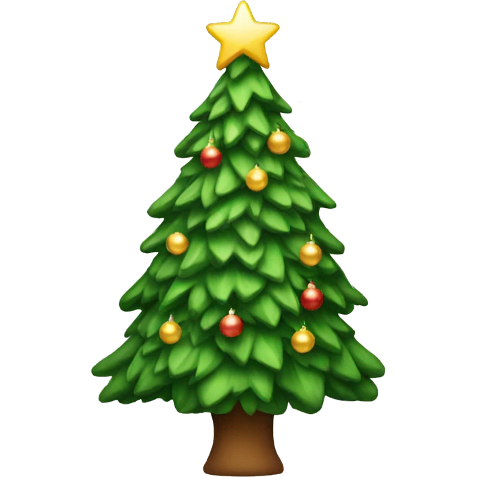 Christmas tree emoji