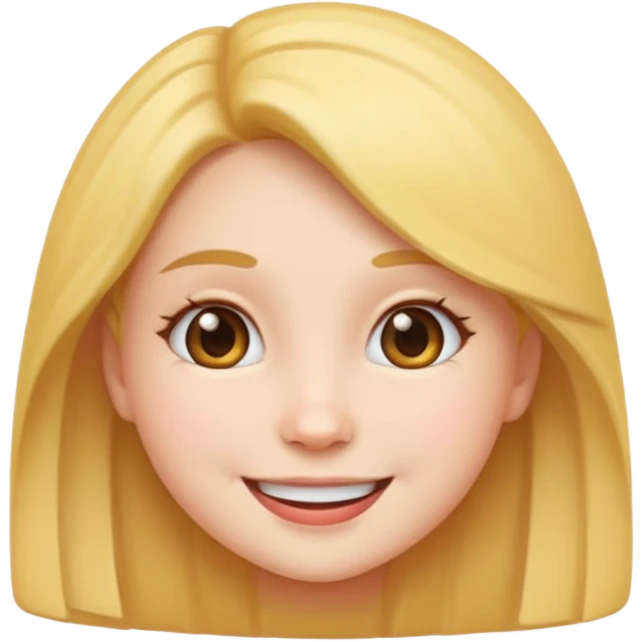 A cute girl emoji emoji