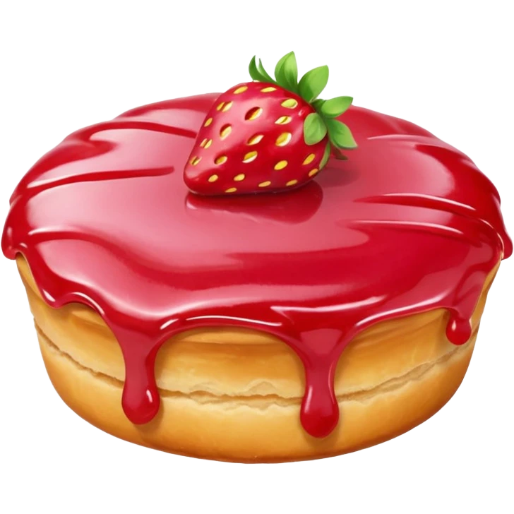 Strawberry Glaze Pastries
 emoji