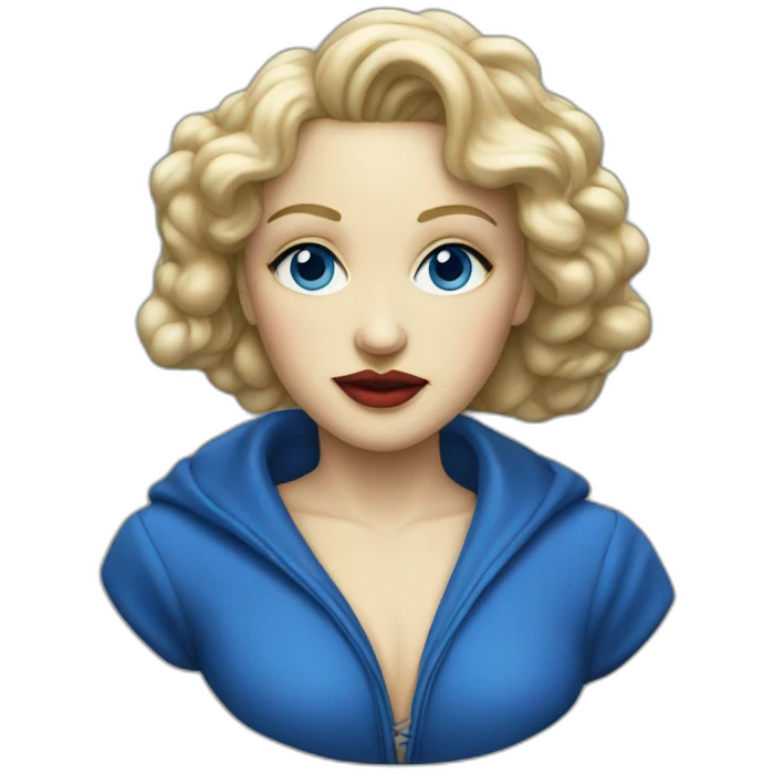 Madonna true blue emoji