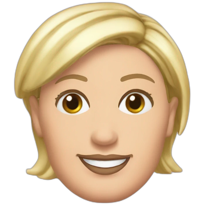 fabulous marine le pen emoji