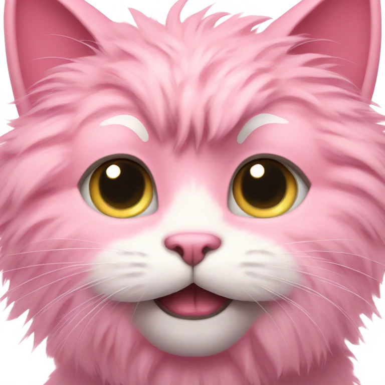 pink cat emoji