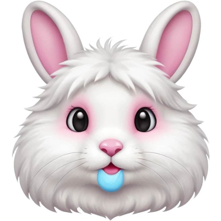 a cute and sweet rabbit emoji