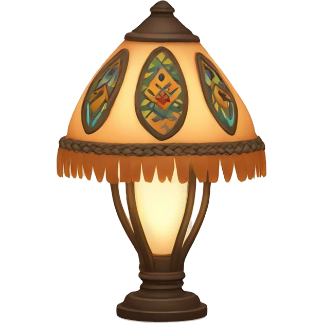 boho lamp emoji