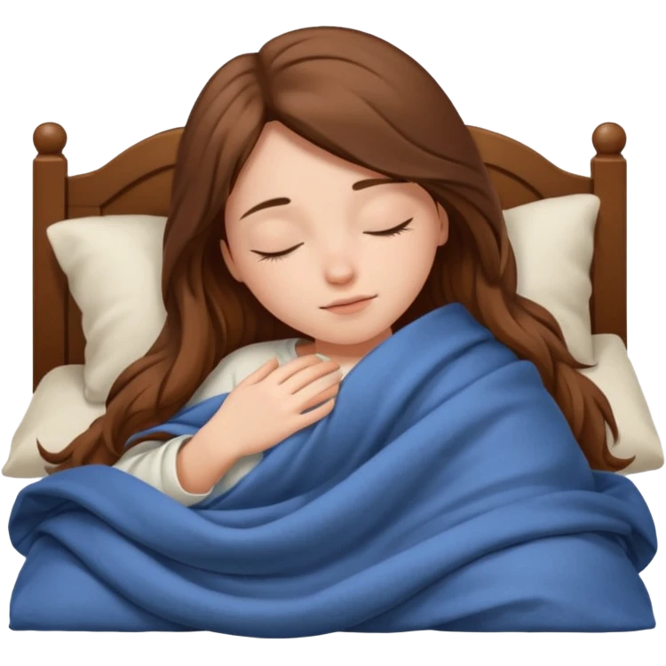 বাংলাদেশে এখন অনেক ঠান্ডা  একটি মেয়ে খাটে কম্বল গায়ে দিয়ে ঘুমিয়ে আছে এখন Ai তুমি কি আমাকে ওই মেয়ের কম্বল গায়ে দিয়ে ঘুমানো একটা ইমোজি কি আমাকে বানিয়ে দিতে পারবা একটি নতুন ইমোজি বানিয়ে দিতে পারব  Ai দিয়ে emoji