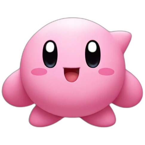 Kawaii kirby emoji