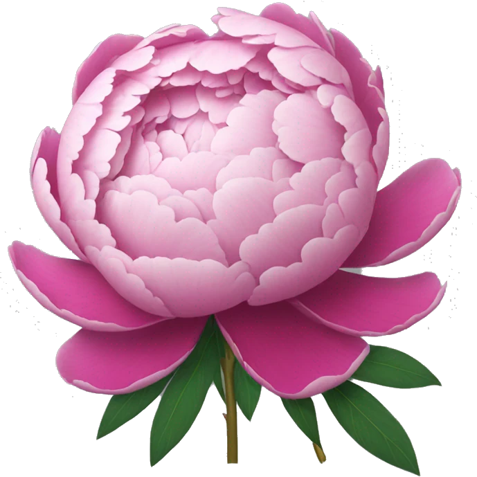 Peony emoji