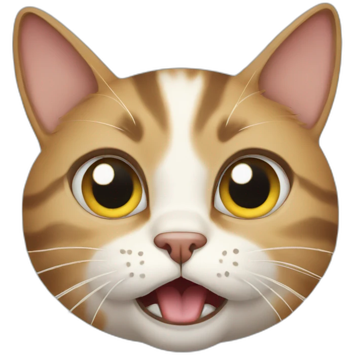 cat shock face emoji