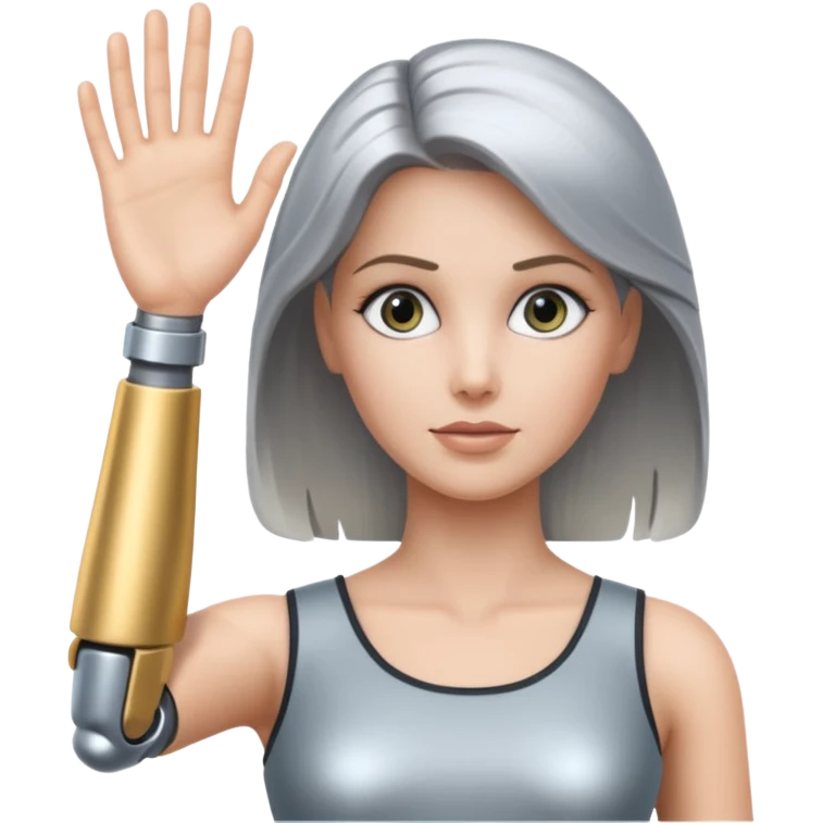 bionic woman emoji