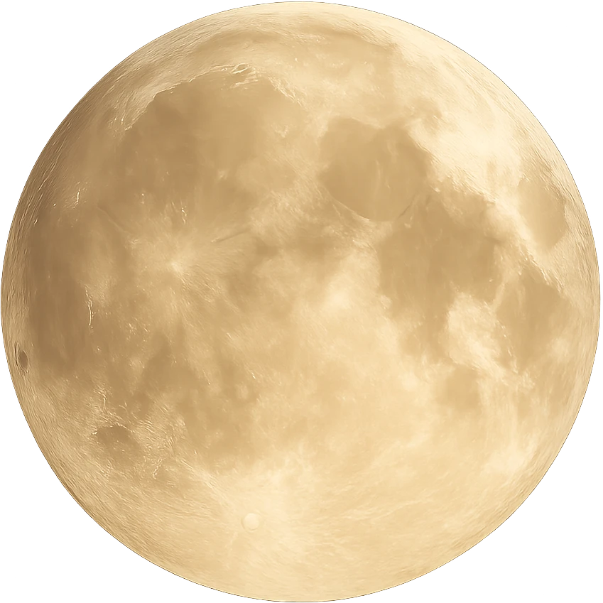 aesthetic moon lamp, no background emoji