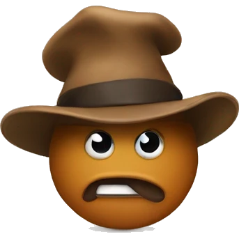 poo with a hat emoji
