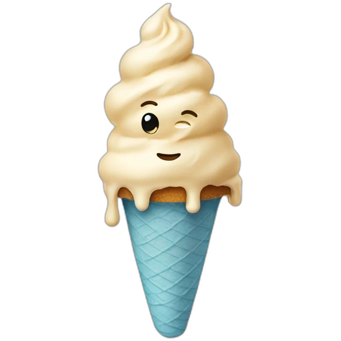 Ice cream emoji