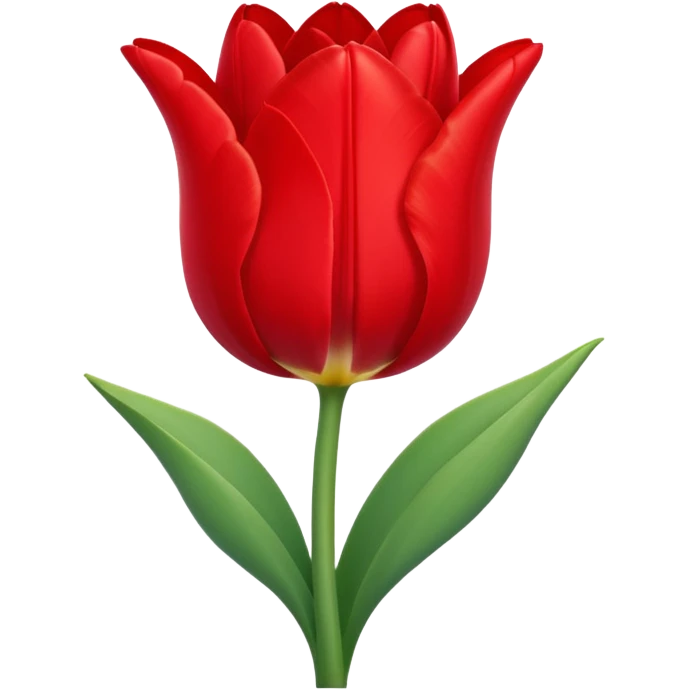 red tulip emoji