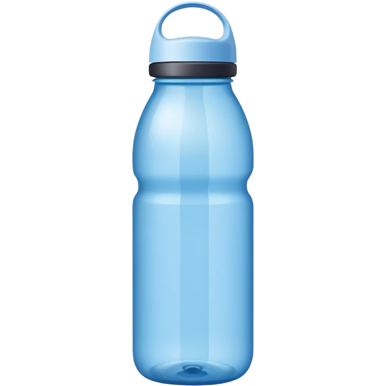 a light blue waterbottle emoji