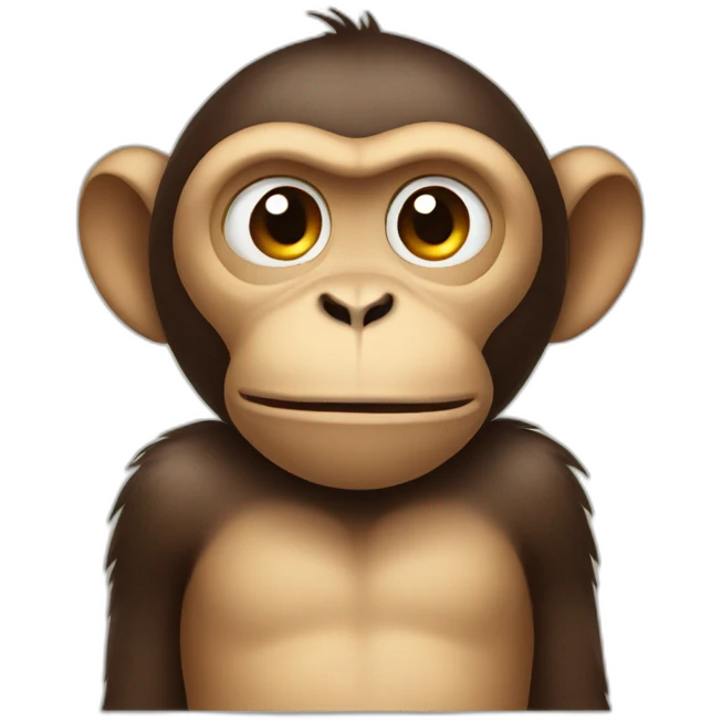 Monkey covering his ears emoji