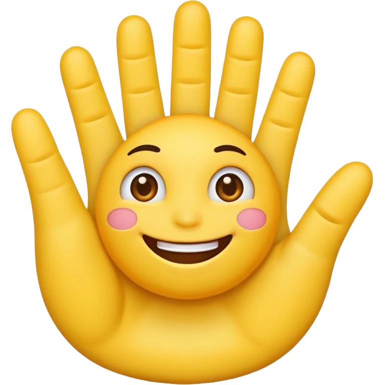 make emoji with seven fingers emoji