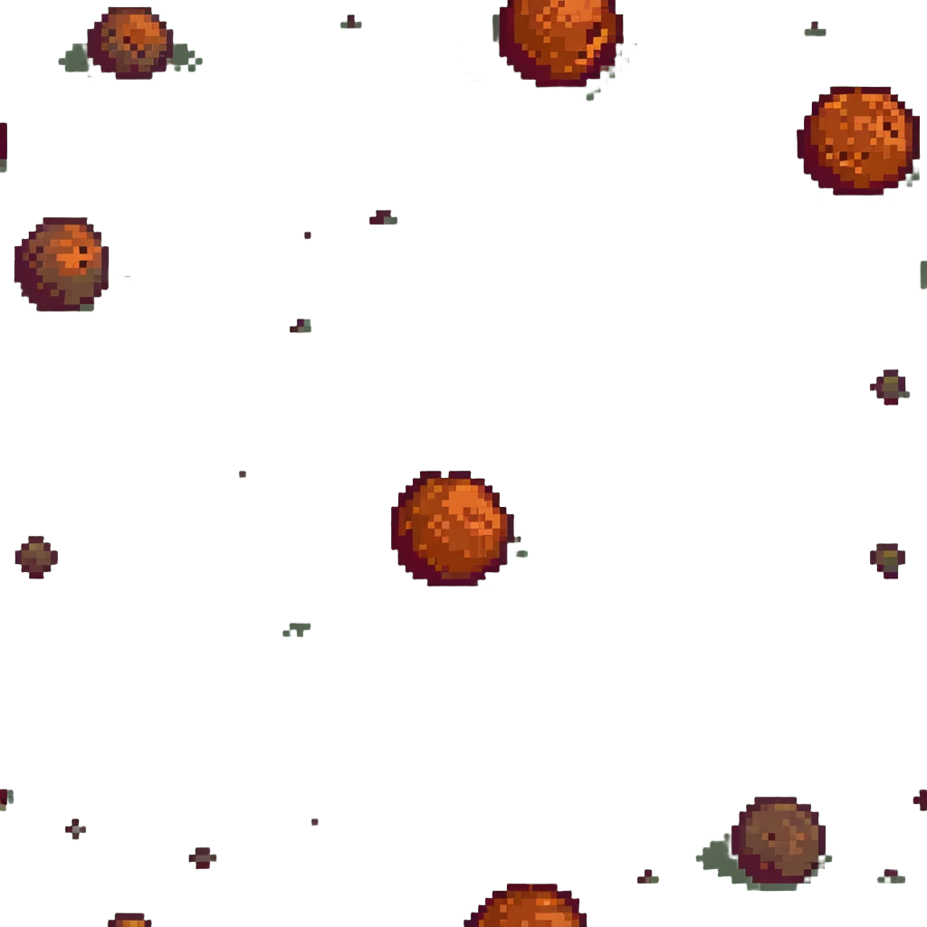 Mars with craters emoji
