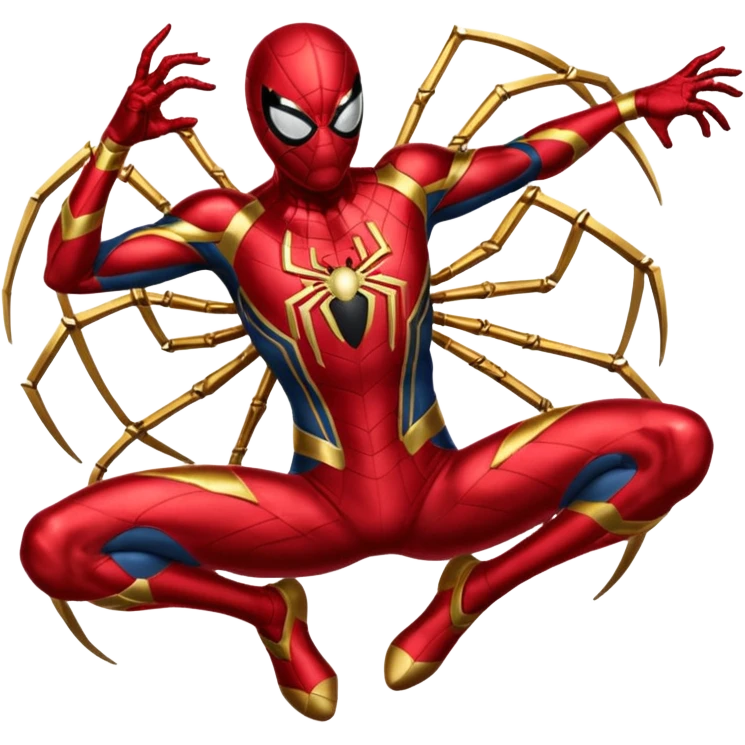 Make iron Spider-Man  emoji