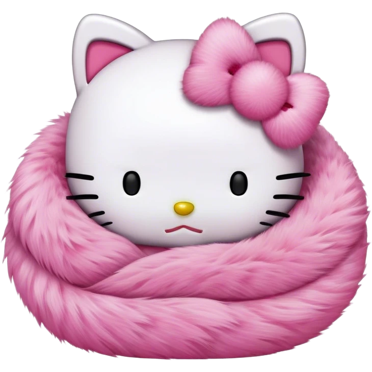 hello kitty sleeping emoji