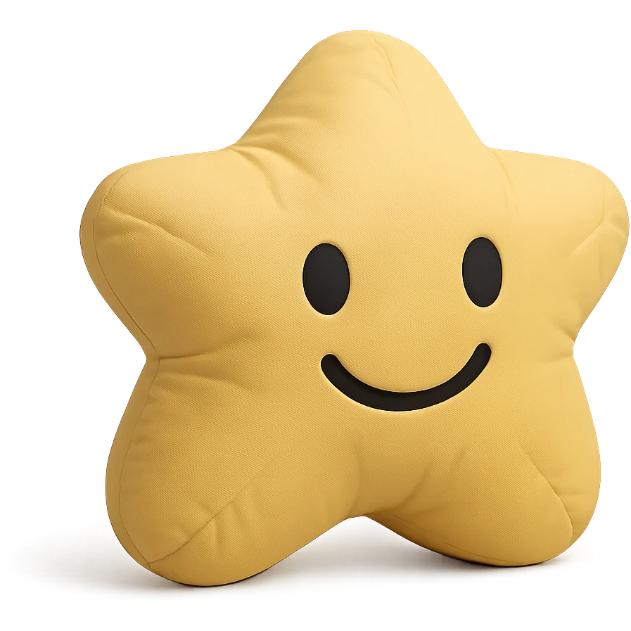simple cute cushion shaped emoji emoji