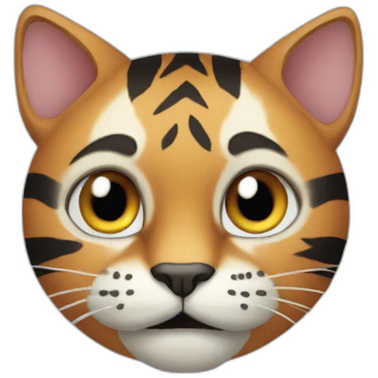 cat tiger emoji