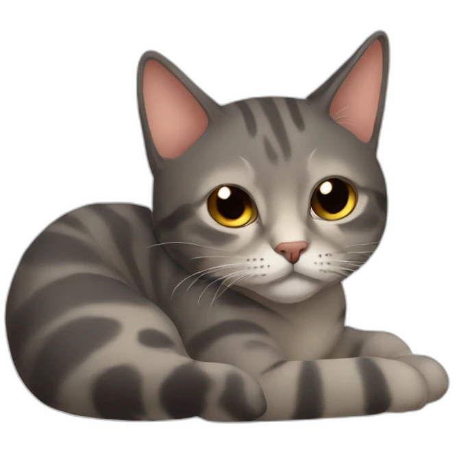 gato durmiendo emoji