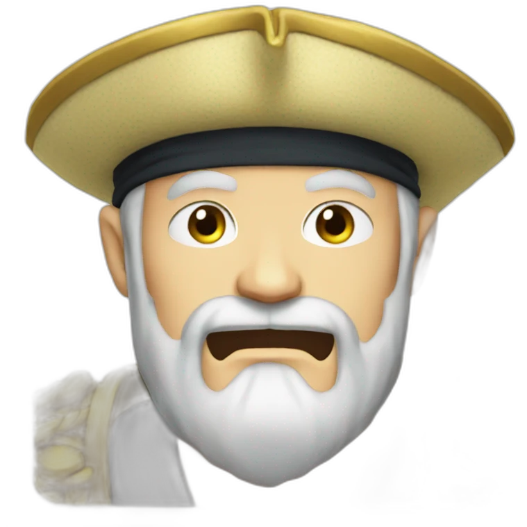 Whitebeard emoji