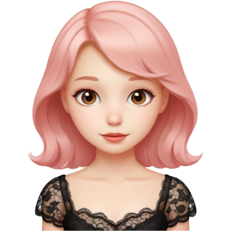 coquette girl emoji
