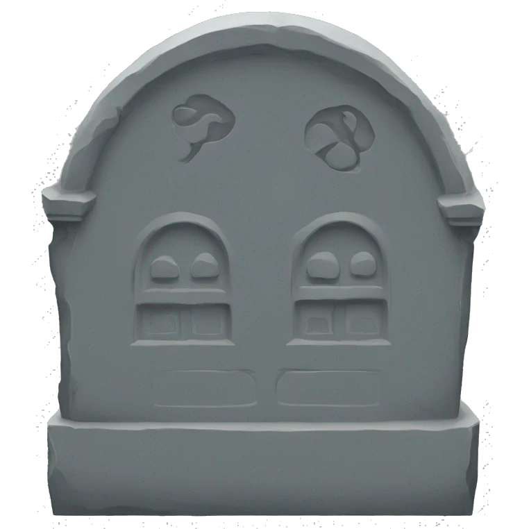 Headstone emoji